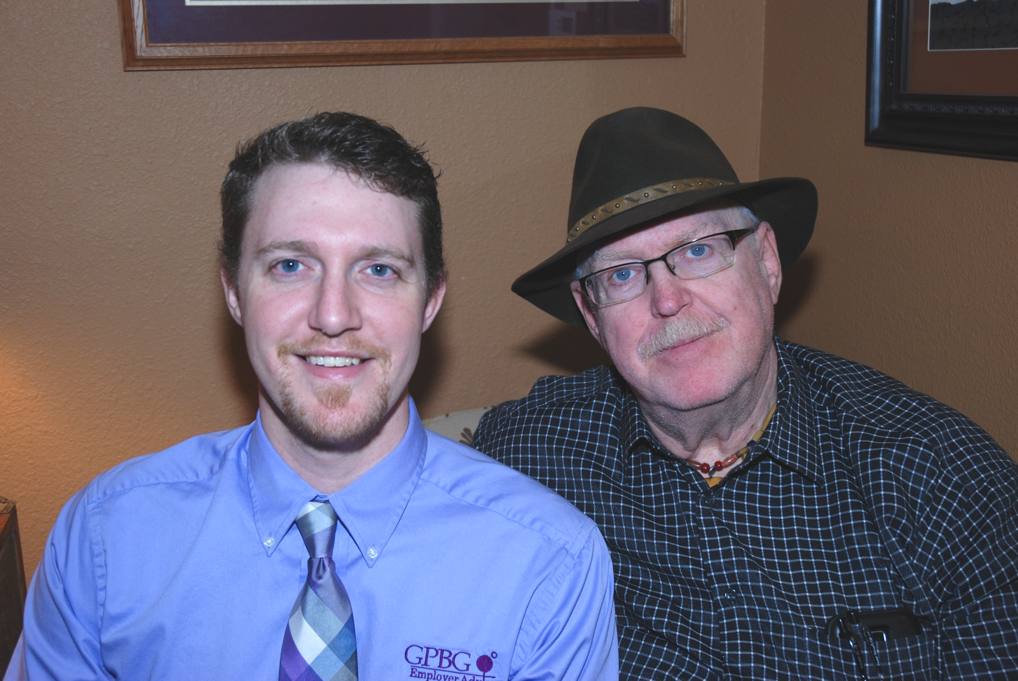 John Krueger (left), Roger Krueger (right)