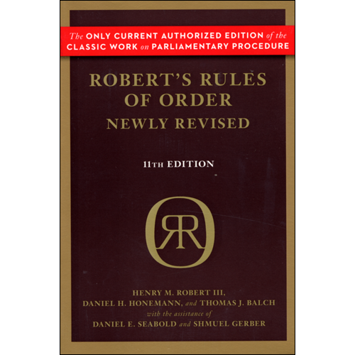 Roberts Rules of Order